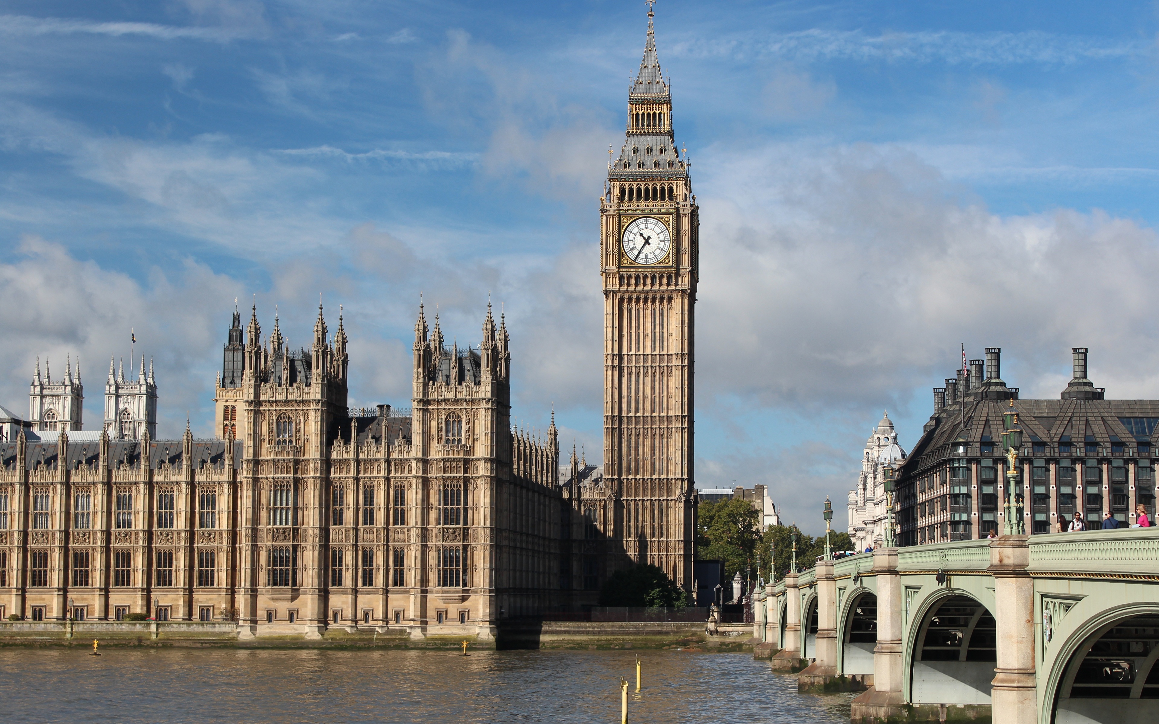 England_Rivers_Bridges_Clock_Thames_London_Tower_578404_3840x2400
